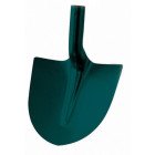 Pelle ronde tôle 29cm manche bois tp certifié pefc 100% 110cm