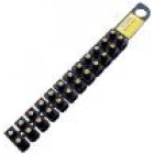 Barrette de raccordement de 12 plots de 6 mm