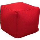 Pouf de piscine big bag 40 cm rouge