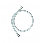 Flexible de douche plastique 1250 mm argenté anti torsion