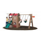 Grande aire de jeux en plastique adventure