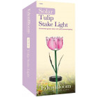 Lampe décorative tulipe à énergie solaire