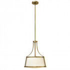 Suspension charlotte, couleur caramel brossé Suspension charlotte, couleur caramel brossé