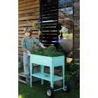 Potager en métal avec roues barcelona - Couleur au choix