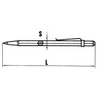 Tracette carbure mob 150 mm - 7257000010