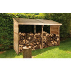 Abri bûches double 5 stères montréal