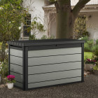 Boîte de rangement de jardin denali 757 l anthracite