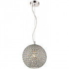 Suspension chrome colchester l25 1 lumières