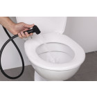 Kit hygiène wc noir mat + robinet 3 voies noyon & thiebault