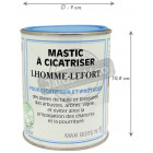 Mastic à cicatriser  des plais de tailles 500 g