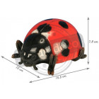 Coccinelle en résine 15 cm