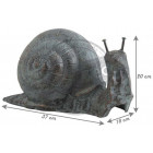 Escargot décoratif en fonte