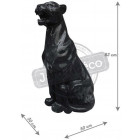 Panthère assise design en résine 83 cm