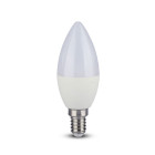 Ampoule led smd 5.5W bougie E14 CRI >95 blanc chaud 2700K