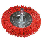 Brosse circulaire 75 avec queue 1/4' nylon fin - HIKOKY - 751329