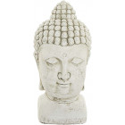 Statue tête de bouddha en pierre reconstituée