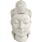 Statue tête hindou en pierre reconstituée