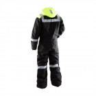 Combinaison blaklader imperméable à capuche manches longues 100% polyester - Taille au choix 
