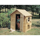 Maisonnette enfants en pin avec volets cory