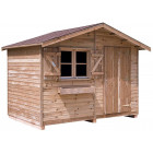 Abri de jardin en pin 21 mm d'épaisseur duo