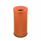 Corbeille anti feu cocorito orange capacité 50 litres tête antifeu