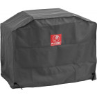 Plancha en inox moma 70 cm avec chariot et housse
