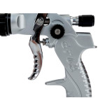 Pistolet à peinture hvlp bahco bphvlp01 2 à 2,8bar avec 5 embouts pression et débit réglable