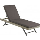 Bain de soleil en résine tressée bretagne - Couleur au choix