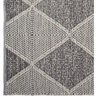 Tapis intérieur extérieur hampton gris 180 x 120 cm