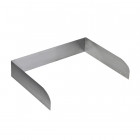 Poubelle borne à déchets avec trappe basculante capacité 120 litres 