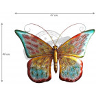 Papillon en métal miami 61 cm