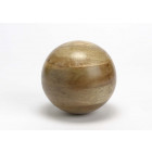 Boule décorative en bois 16 cm