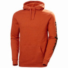 Sweat capuche - hellyhansen - logo hh orange chiné t.xl 79264_290-xl