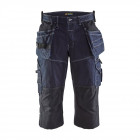 Pantacourt de travail x1900 artisan blaklader cordura denim - taille au choix