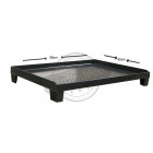 Plaque plancha en fonte