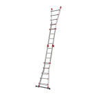 Echelle pliable multifonction hailo profistep multi 4x5 échelons ht d'accès 5m75 télescopique aluminium