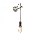 Applique douille, nickel poli