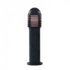 Borne 45 cm bollards 18 cm, en fonte d'aluminium et polycarbonate