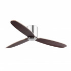Ventilateur de plafond nickel mat nias