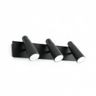 Aplique murale noire lao 3 ampoules