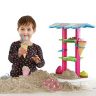 Ensemble de jouets de plage comptoir de crème glacée