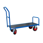 Chariot étroit charges longues, dossier fixe, 1130 x 480 mm, 250 kg