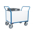 Chariot niveau constant PVC, 1000 x 700 mm, 50 kg