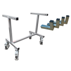 Chariot charges longues à hauteur fixe avec ranchers fixes 250 kg - 800009587