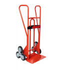 Diable à poignées fermées & roues étoiles 250 kg - Type de roues au choix