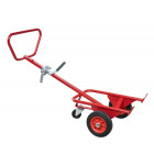 Diable à fût avec béquille roues CC 350 kg - 840005688