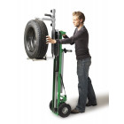 Gerbeur élévateur Tiller® électrique tout terrain avec accessoire pour grandes roues 75 kg - 855000708