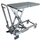 Table élévatrice manuelle inox 304 Bishamon®, 500 kg