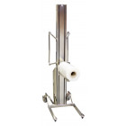 Plateau en V tournant + éperon à galet inox pour Moovit et Levfix 300 kg - 855009578