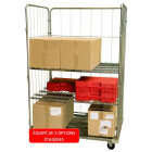 Roll acier zingué 3 ridelles 1140 x 760 mm 400 kg - 885006620